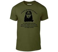 Reality Glitch Men's What is Best in Life? T-Shirt. Green