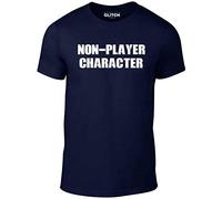 Reality Glitch Non-Player Character Mens T-Shirt Navy Blue