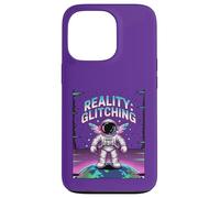 REALITY GLITCHING Existential Retro Space Person Case for iPhone 13 Pro