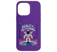 REALITY GLITCHING Existential Retro Space Person Case for iPhone 14 Pro Max