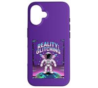 REALITY GLITCHING Existential Retro Space Person Case for iPhone 16