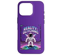 REALITY GLITCHING Existential Retro Space Person Case for iPhone 16 Pro