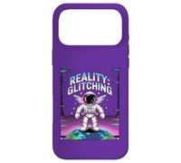 REALITY GLITCHING Existential Retro Space Person Case for iPhone 17 Pro Max