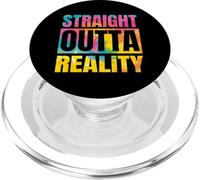 Reality Hardcore Rave House Music Raver EDM DJ Rave Techno PopSockets PopGrip for MagSafe