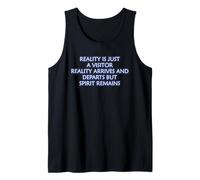Reality is Just A Visitor Mindfulness Meditation Inner Peace Tank Top