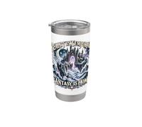 Reality is Temporary Fantasy is Home Gothic Castle Stainless Steel Insulated Tumbler
