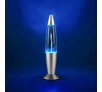 Reality Leuchten Holly LED table lamp, titanium colour, height 35 cm, RGB, USB