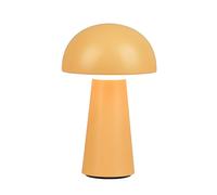 Reality Leuchten Lennon LED table IP44 battery touch dim yellow