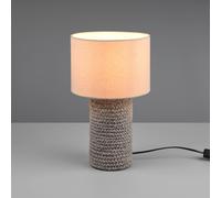 Reality Leuchten Mala ceramic table lamp, Ø 22 cm