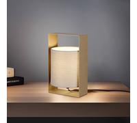 Reality Leuchten Pail table lamp, coffee, metal, height 27 cm