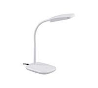 Reality Leuchten R52431101 Boa A+ LED Desk Lamp, Acrylic, 3.5 Watt, Integrated, White, 25 x 11 x 36 cm