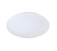 Reality Leuchten R62601201 LED Ceiling Light 12 W Plastic Diameter 27 cm White [Energy Class A+] White Shade Diameter 27 cm