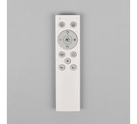 Reality Leuchten Vono LED ceiling lamp, black/clear, Ø 40 cm, CCT, RGB remote control