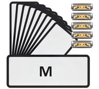 Reallnaive 10 Pieces 17" x 6.8" Silicone Mats for Harvest Right Freeze Dryer Medium Silicone Baking Mats Reusable Baking Sheet Durable Easy Clean Liners Medium Trays Drying Liners for Kitchen