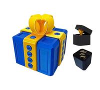 Really Annoying Gift Box with Twist Storage and Assorted Colors 3D Printed Prank Box with Screws Novelty Wrap for Christmas for Cash Gifts