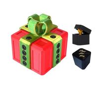 Really Annoying Gift Box with Twist Storage and Assorted Colors 3D Printed Prank Box with Screws Novelty Wrap for Christmas for Cash Gifts