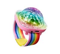 Really Cool Beds for Kids Rainbow Wrist Lights DJ Bungee Disco Flash Kids Projector Night Light Ocean (5x3. 5cm)