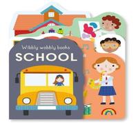 Really Decent Books Wobbly wobbly - School Board book Book Really Decent Books Multicolor