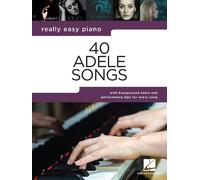 Really Easy Piano: 40 Adele Songs Book [Softcover] Easy Piano Hal Leonard