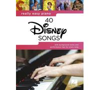 Really Easy Piano 40 Disney Songs by D I V E R S A U T E U R S | Paperback