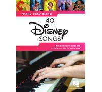 Really Easy Piano: 40 Disney Songs by Divers Auteurs | Paperback | 2022