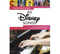 Really Easy Piano: 40 Disney Songs by Divers Auteurs (PB 2022)