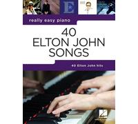 REALLY EASY PIANO 40 ELTON JOHN SONGS (Paperback Book)