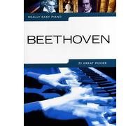 Really Easy Piano: Beethoven Ludwig van Beethoven Book [Softcover] Easy Piano Wi