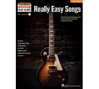 Really Easy Songs Guitar Book and Audio Online Hal Leonard