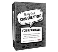 Really Good Conversations for Businesses - UK Made, Strategic Conversation Deck for Business Owners, Breakthrough ideas, Start Ups, Team Building, Workshops, Off-site meetings, Powerful Questions