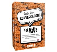Really Good Conversations for Kids: Vol. 1 - UK Made Conversation Cards for Kids, The Fun Family Game that Develops Communication Skills, Active Listening, ADHD Aids, the perfect kids card game