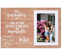 Really Great Neighbors are Hard to Find Difficult to Part With and Impossible to Forget,Neighbor Moving Leaving Gift,Picture Frame Photo Frame Gift,Christmas Birthday Gift for Neighbor Friends
