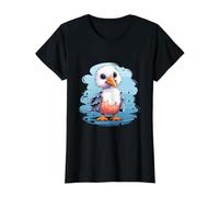 Really Like Albatross Sea Bird Value Graphic T-Shirt, Women, Black, S