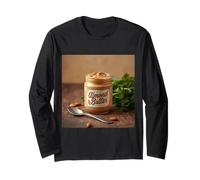 Really Like Almond Butter Snack Protein Vegan Vegetarian Long Sleeve T-Shirt