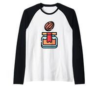 Really Like Almond Butter Snack Protein Vegan Vegetarian Raglan Baseball Tee