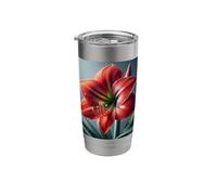 Really Like Amaryllis Belladonna Flowers Stainless Steel Insulated Tumbler
