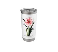 Really Like Amaryllis Belladonna Flowers Stainless Steel Insulated Tumbler