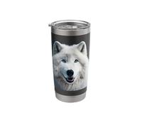 Really Like Arctic Wolves Arctic Wolf Stainless Steel Insulated Tumbler