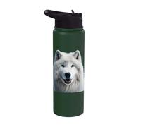 Really Like Arctic Wolves Arctic Wolf Stainless Steel Insulated Water Bottle
