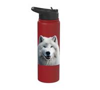 Really Like Arctic Wolves Arctic Wolf Stainless Steel Insulated Water Bottle
