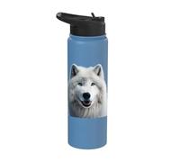 Really Like Arctic Wolves Arctic Wolf Stainless Steel Insulated Water Bottle