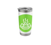 Really Like Baozi Chinese Food Dim Sum Steamed Buns Stainless Steel Insulated Tumbler