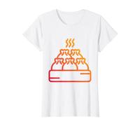 Really Like Baozi Chinese Food Dim Sum Steamed Buns Value Graphic T-Shirt, Women, White, M