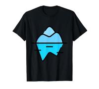Really Like Beautiful Iceberg Ice Berg Value Graphic T-Shirt, Men, Black, XL