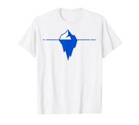 Really Like Beautiful Iceberg Ice Berg Value Graphic T-Shirt, Men, White, XL