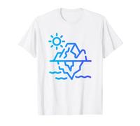 Really Like Beautiful Iceberg Ice Berg Value Graphic T-Shirt, Men, White, XL