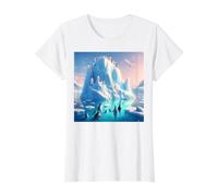 Really Like Beautiful Iceberg Ice Berg Value Graphic T-Shirt, Women, White, L