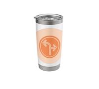 Really Like Bifurcation Decision Choice Stainless Steel Insulated Tumbler