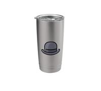 Really Like Bowler Hats Derby Bob Hat Stainless Steel Insulated Tumbler