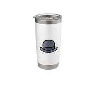 Really Like Bowler Hats Derby Bob Hat Stainless Steel Insulated Tumbler